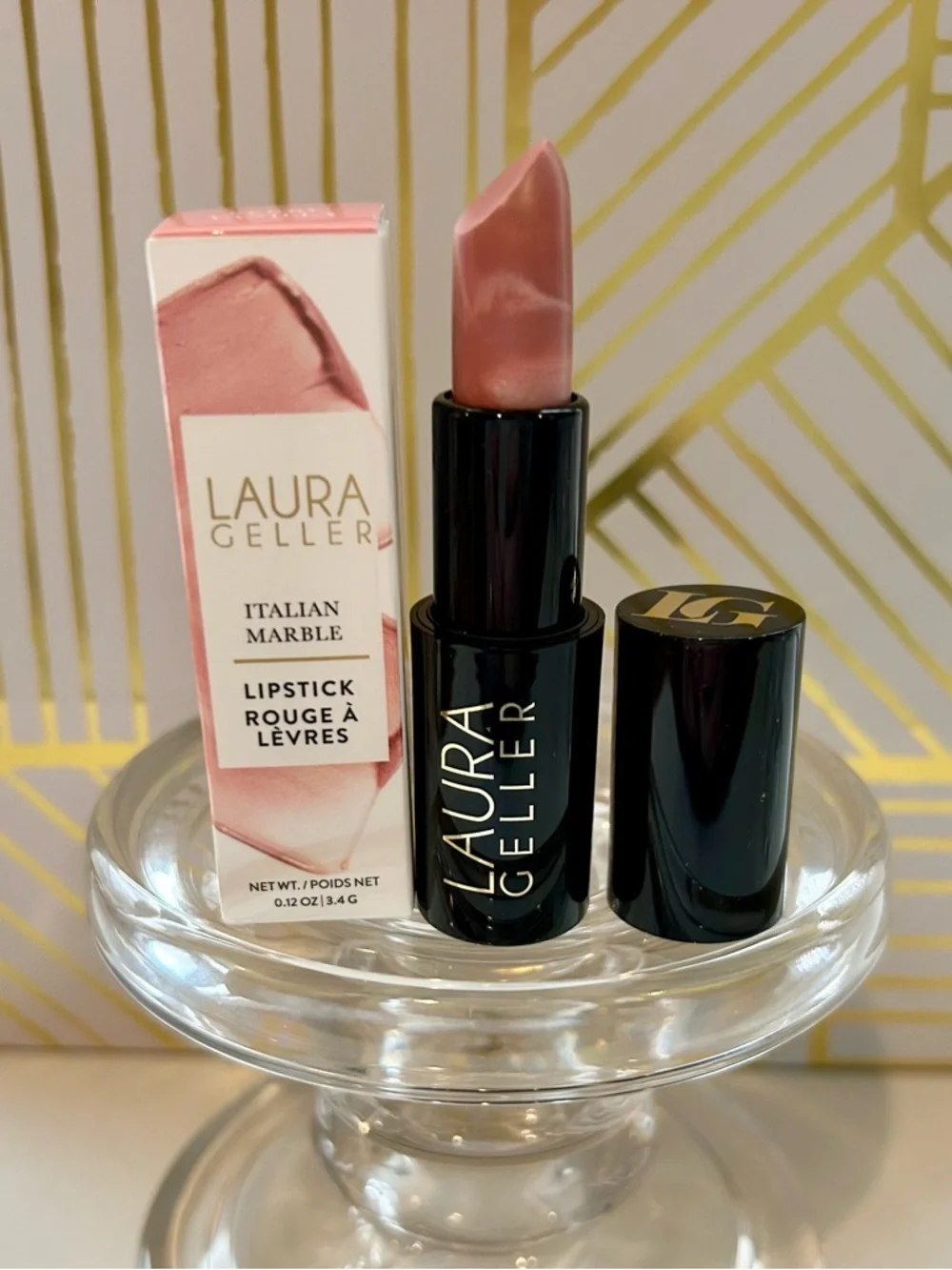 ✨ Laura Geller Italian Marble Lipstick | Berry Vanilla | Full Size | New ✨